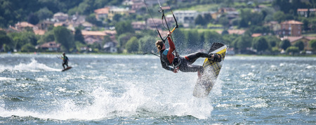 Kitesurferの写真素材