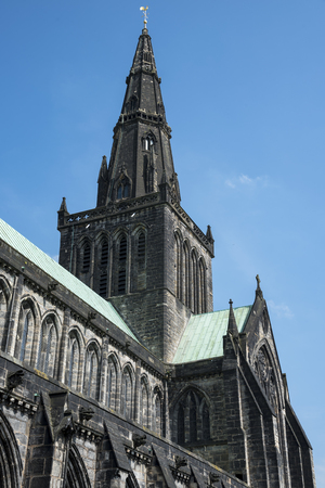 Glasgow cathedralの写真素材
