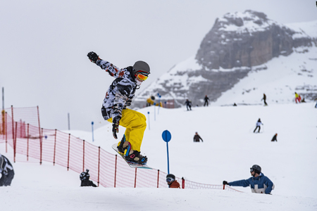Snowboarderの写真素材