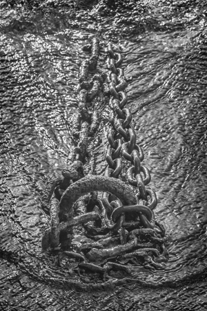 Old mooringの写真素材