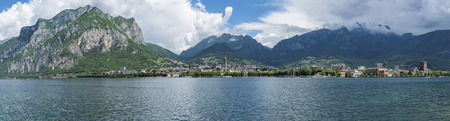 Lecco landscapeの写真素材