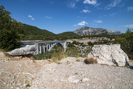 Pont de L'Aturbyの写真素材