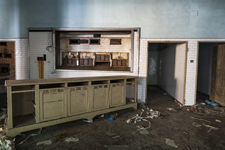 Abandoned kitchenの写真素材