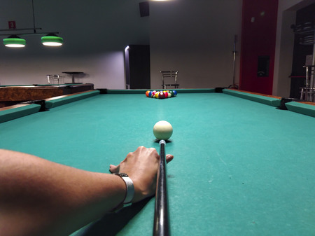Billiard game picture