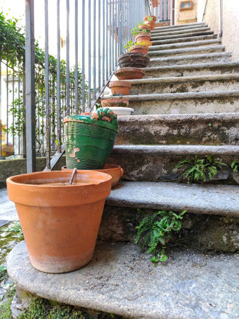 Old stone staircaseの素材