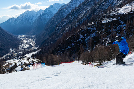 Valley of Alagna Valsesia ( Italy )