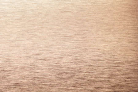 Light bronze aluminum texture background. Cooper stainless steel texture metal backdrop.の写真素材