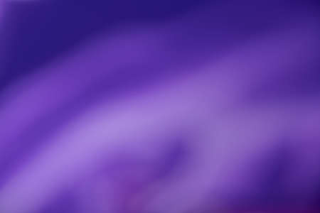 Blurred dark purple and navy blue background with wavy pattern. Defocused art abstract violet gradient backdrop with blur and bokeh. Blurry lavender wallpaper.の写真素材