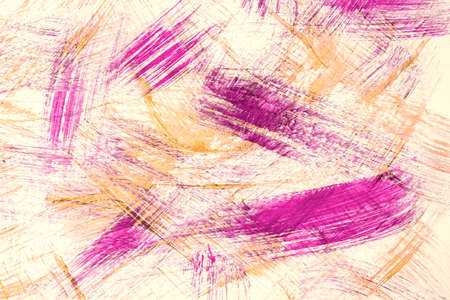 Abstract art background purple and beige colors. Watercolor painting on canvas with lilac color...