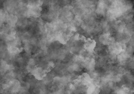 Abstract art background dark gray colors. Watercolor painting on canvas with gray gradient. Fragment of artwork on paper with thunder clouds and smoke pattern. Texture backdrop, macro.の写真素材