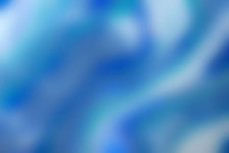 Blurred light blue and turquoise background. Defocused art abstract sapphire gradient backdrop with blur and bokeh. Blurry wallpaper.の写真素材