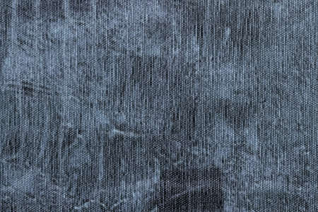 Abstract art background blue and black colors. Watercolor painting on canvas with gray gradient....