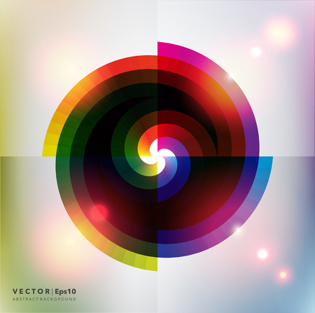 Abstract vector background. Colorful geometric background. Vector illustration.のイラスト素材