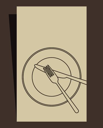 Restaurant menuのイラスト素材