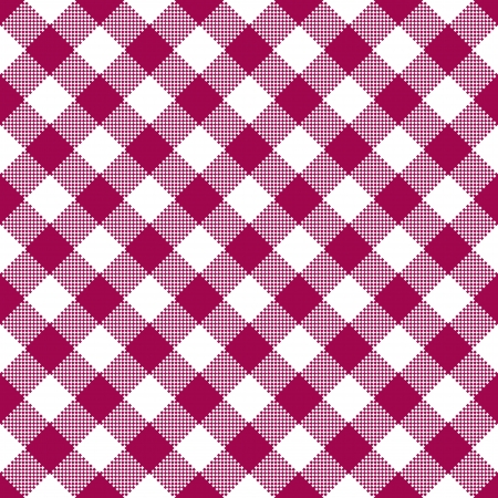Tablecloth patternのイラスト素材