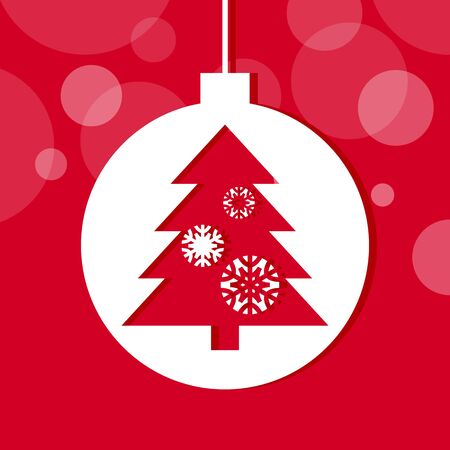 Christmas decorationのイラスト素材