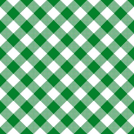 Tablecloth patternのイラスト素材