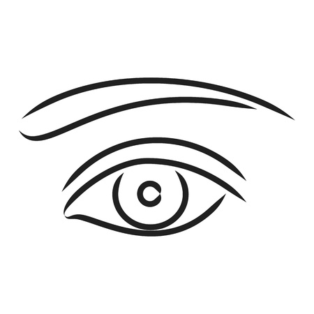 Human eye のイラスト素材