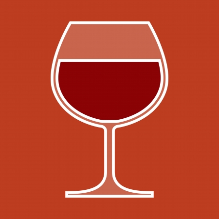 Wine Glassのイラスト素材