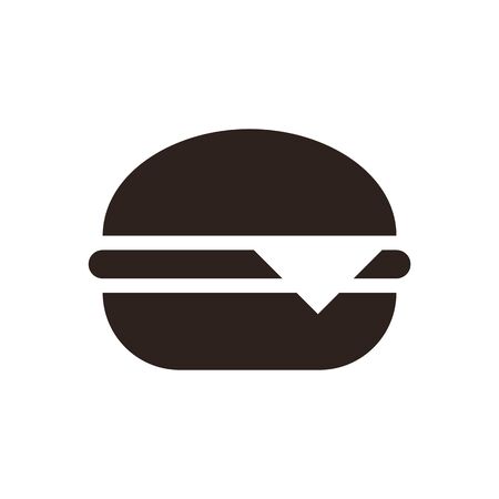 Hamburger icon  isolated on white backgroundのイラスト素材