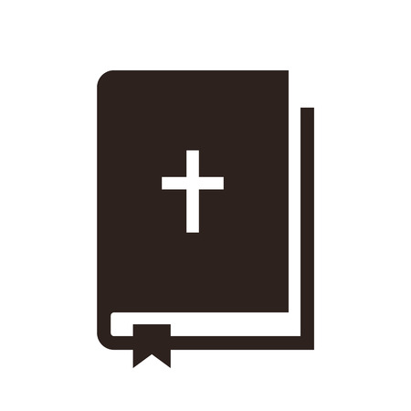 Bible icon isolated on white backgroundのイラスト素材
