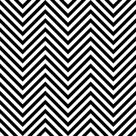 Seamless zig zag background. Chevron pattern in black and whiteのイラスト素材