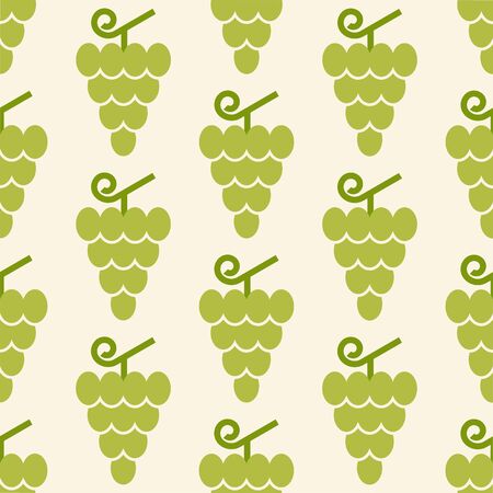 Grapes pattern. Grapes seamless backgroundのイラスト素材