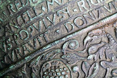 The detail of the gun of the 17th centuryの写真素材