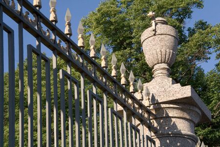 Fence of Summer garden in St.Petersburg, Russia