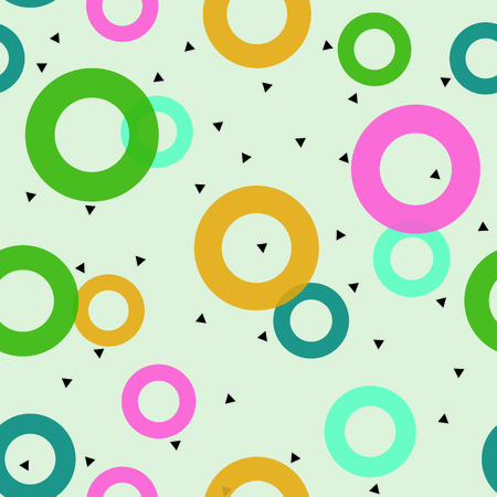 Abstract geometric pattern with lines. Memphis style. seamless texture for printingのイラスト素材