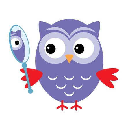 Owl Mirrorのイラスト素材