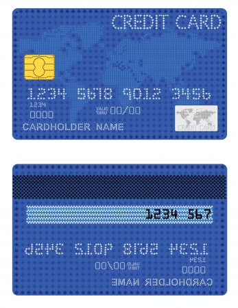 Credit Card of the stars のイラスト素材