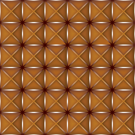 Seamless background based on geometric shapes.  Vector. Meshのイラスト素材