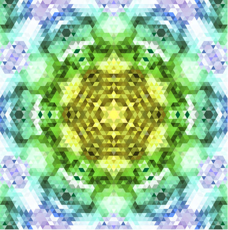 Multicolored mosaic background. Vector illustrationのイラスト素材