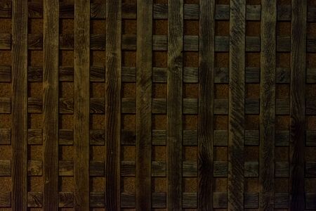 decorative wood grilleの写真素材