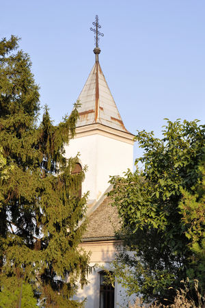 Church of St. Nicholas. Serbia. Vojevodina. Cortanovci.の写真素材