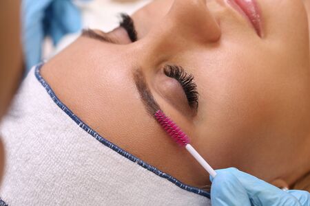 Professional eyebrow correction