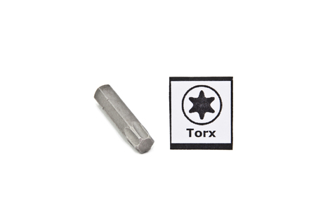 Torx screwdriver bitの写真素材