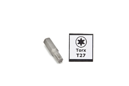 Torx screwdriver bit - size T27の写真素材