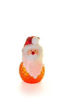 small figure of a Christmas gnomeの写真素材