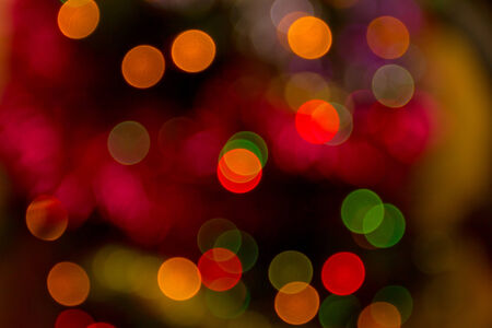 bright light and colored circlesの写真素材