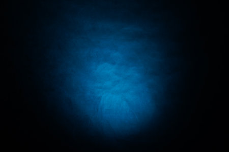 Dark, blurred, simple background, blue green abstract background gradient blurの写真素材