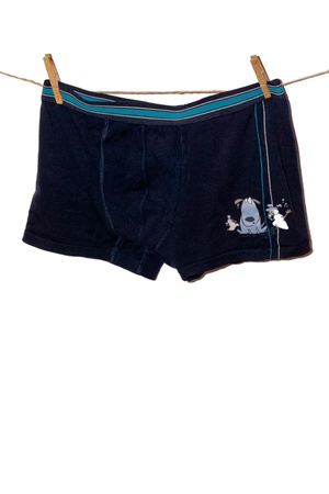 Underclothes dryの写真素材