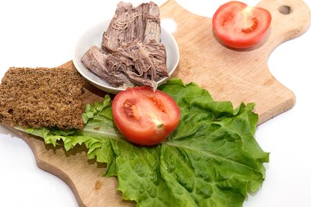 Meat beef with vegetablesの写真素材