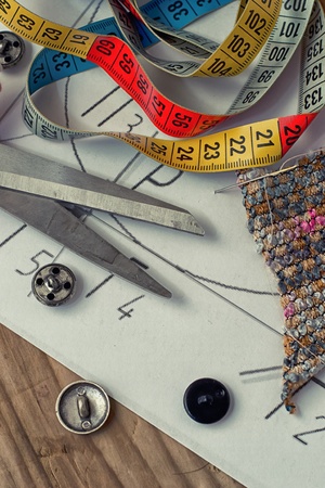 Instruments of repairman clothing      
