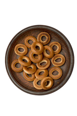Bagels from a testの写真素材
