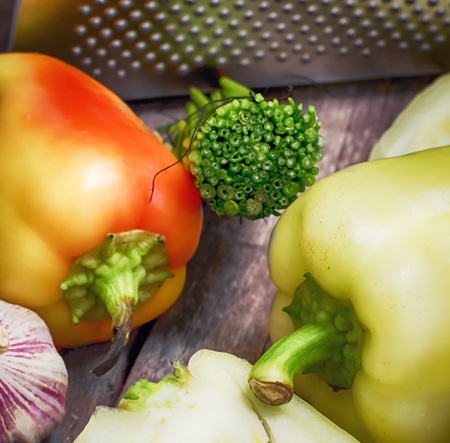 Bulgarian pepperの写真素材
