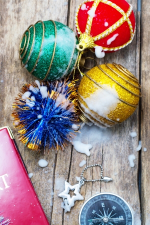 traditional Christmas decorationsの写真素材