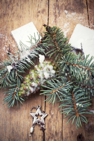Christmas decoration and toy during winter holidaysの写真素材