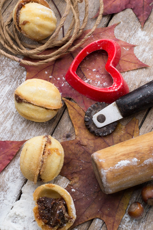 home-baked flour dessertの写真素材